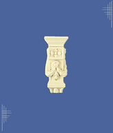 AW6105L | ASSIMILATED WOOD ORNAMENT (RAW FINISHING) | DECORATIVE